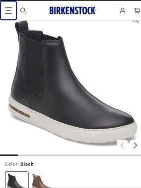 Birkenstock Bend Chelsea Leather Boot Size EU 36 Medium Narrow